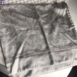 Hotel collection silver muse king size pillow shams